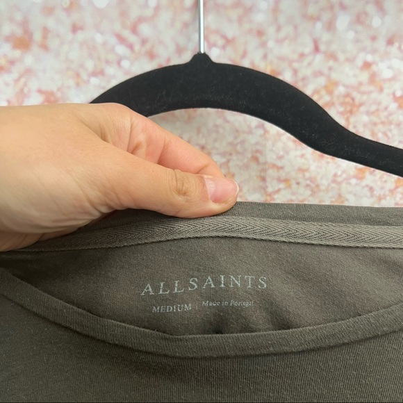 🦄SOLD🦄 AllSaints Pavant Crew Short Sleeve T-Shirt - Picture 4 of 9